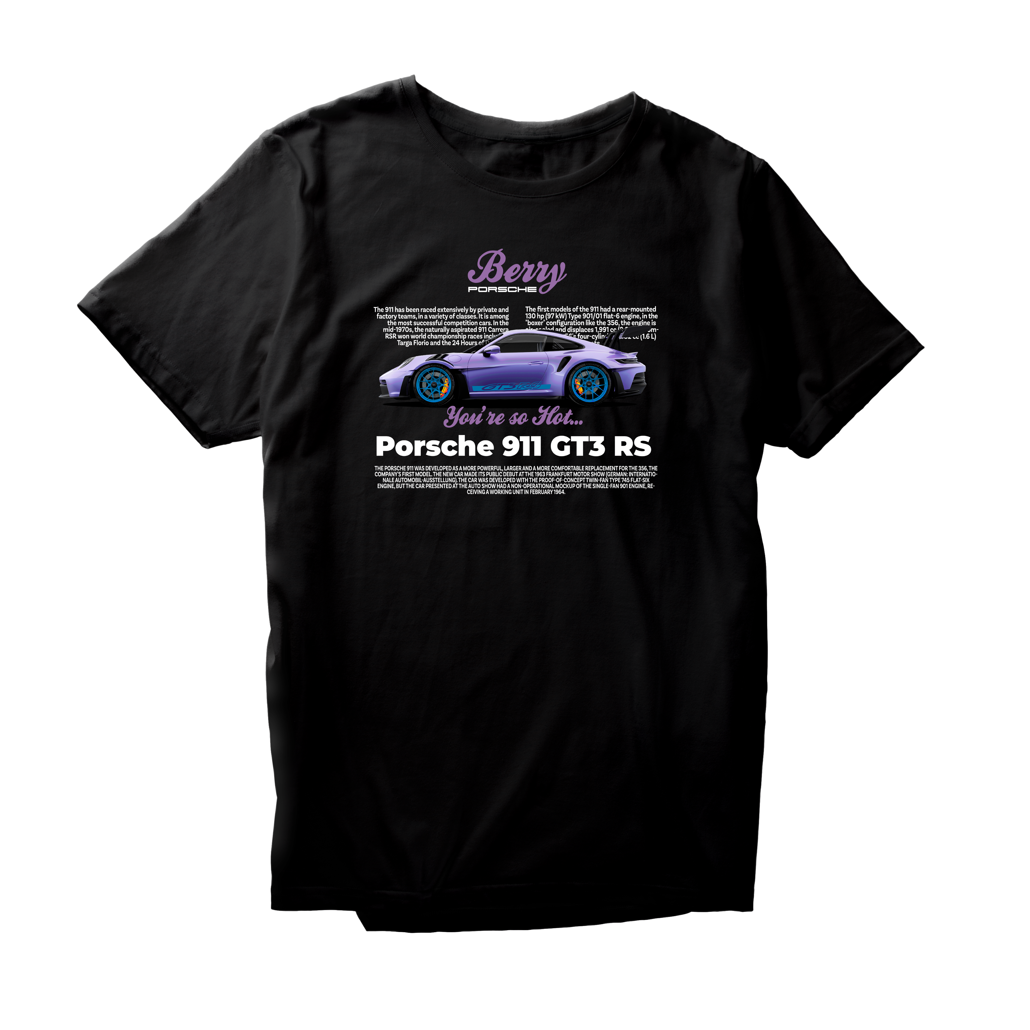 Alfaq PORSCHE BERRY PURPLE W T-Shirt